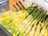 Cheesy Baked Asparagus