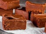 Chocolate Frosting Fudge