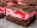 Chocolate Maraschino Cherry Brownies