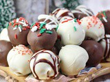 Christmas Fruitcake Truffles