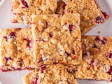 Cranberry Crumble Bars