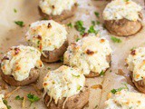 Cream Cheese Stuffed Mushrooms