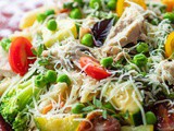 Creamy Turkey Pasta Primavera