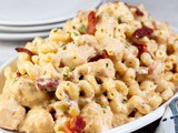 Crockpot Chicken Bacon Ranch Pasta