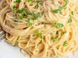 Garlic Parmesan Angel Hair Pasta