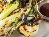 Grilled Bok Choy
