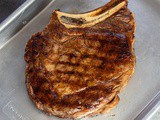 Grilled Cowboy Ribeye Steak