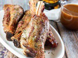 Grilled Lamb Shanks