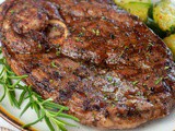 Grilled Lamb Steaks