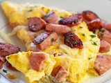 Kielbasa Swiss Omelet