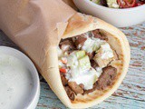 Leftover Lamb Gyros