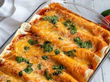 Leftover Turkey Enchiladas