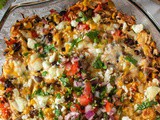 Leftover Turkey Southwestern Casserole