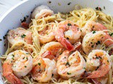 Lemon Garlic Shrimp Pasta