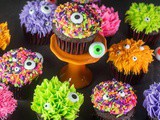 Monster Eyeball Cupcakes