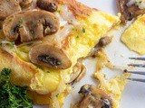 Mushroom Swiss Omelet