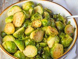 Pan Seared Brussel Sprouts