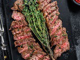 Pan Seared Hanger Steak