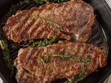 Pan Seared New York Strip Steak
