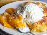 Peach Dump Cake