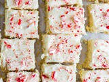 Peppermint Sugar Cookie Bars