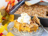 Pumpkin Streusel Bars