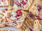 Raspberry White Chocolate Blondies