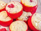 Raspberry White Chocolate Muffins