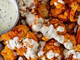 Roasted Buffalo Cauliflower