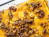 Sausage Egg & Cheese Breakfast Casserole