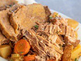 Slow Cooker Eye of Round Roast