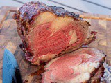 Smoked Bison Prime Rib