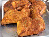 Smoked Chicken Quarters