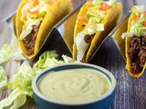 Taco Bell Creamy Avocado Ranch Sauce