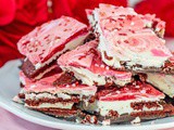 Valentine's Day Oreo Chocolate Bark