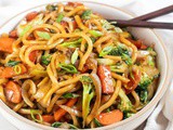 Yaki Udon (Stir Fried Udon Noodles)