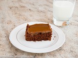 Brownie with dulce de leche [with video]