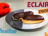 Receta de chocolate eclairs