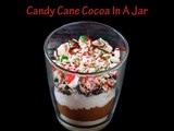Candy Cane Cocoa In a Jar