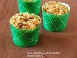 #MuffinMonday: Apple Maple Rum and Raisin Muffins