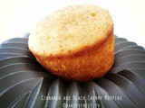 #MuffinMonday: Cinnamon and Black Cherry Muffins