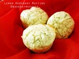 #MuffinMonday: Lemon Rosemary Muffins