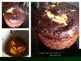 #MuffinMonday: Peanut Butter Swirl Chocolate Muffins
