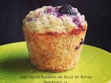 #MuffinMonday: Sugar Crusted Blackberry and Rolled Oat Muffins
