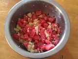 Mom’s Watermelon & Cucumber Salad
