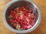 Mom’s Watermelon & Cucumber Salad