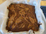 Peanut Butter Swirl Brownies