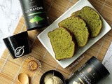 Matcha Cream Cheese Pound Cake & Hojicha Ice-Cream