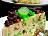 Non-Bake Cendol Cheesecake 免烤煎蕊芝士蛋糕 （中英加图对照食谱）