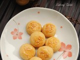 Salted Egg Yolk Cookies (2) 咸蛋黄奶油酥饼 （中英加图对照食谱）